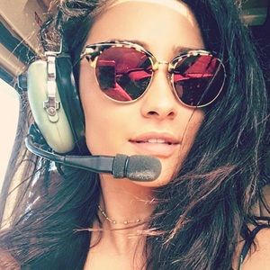 Sonix gold + rose lens sunglasses